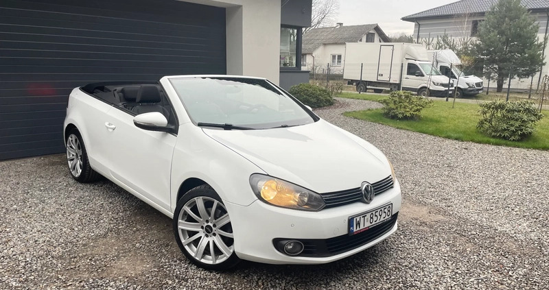 Volkswagen Golf cena 32700 przebieg: 181200, rok produkcji 2012 z Józefów małe 232